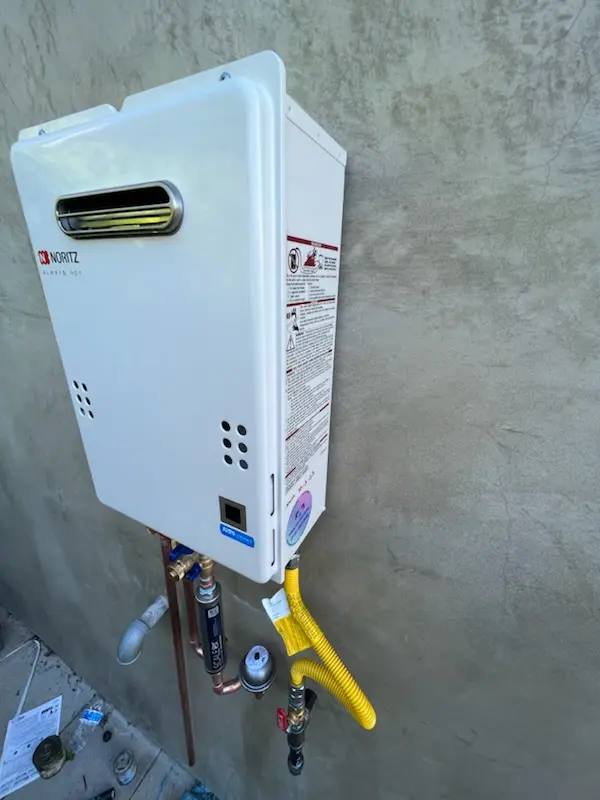 Tankless water heater installation for Five Island Park homes